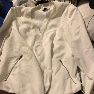 White h&m jacket